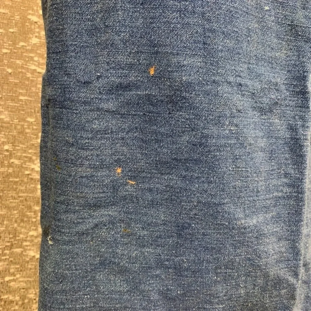 Vintage‎ Selvedge Denim Workwear Apron Pockets Shop Paint Barn Chore Unbranded